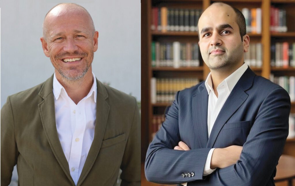 CompassPoint's CEO, Zaid Aboobaker and Jamie Killilea, Partner and Head of Global Compliance at CGI,